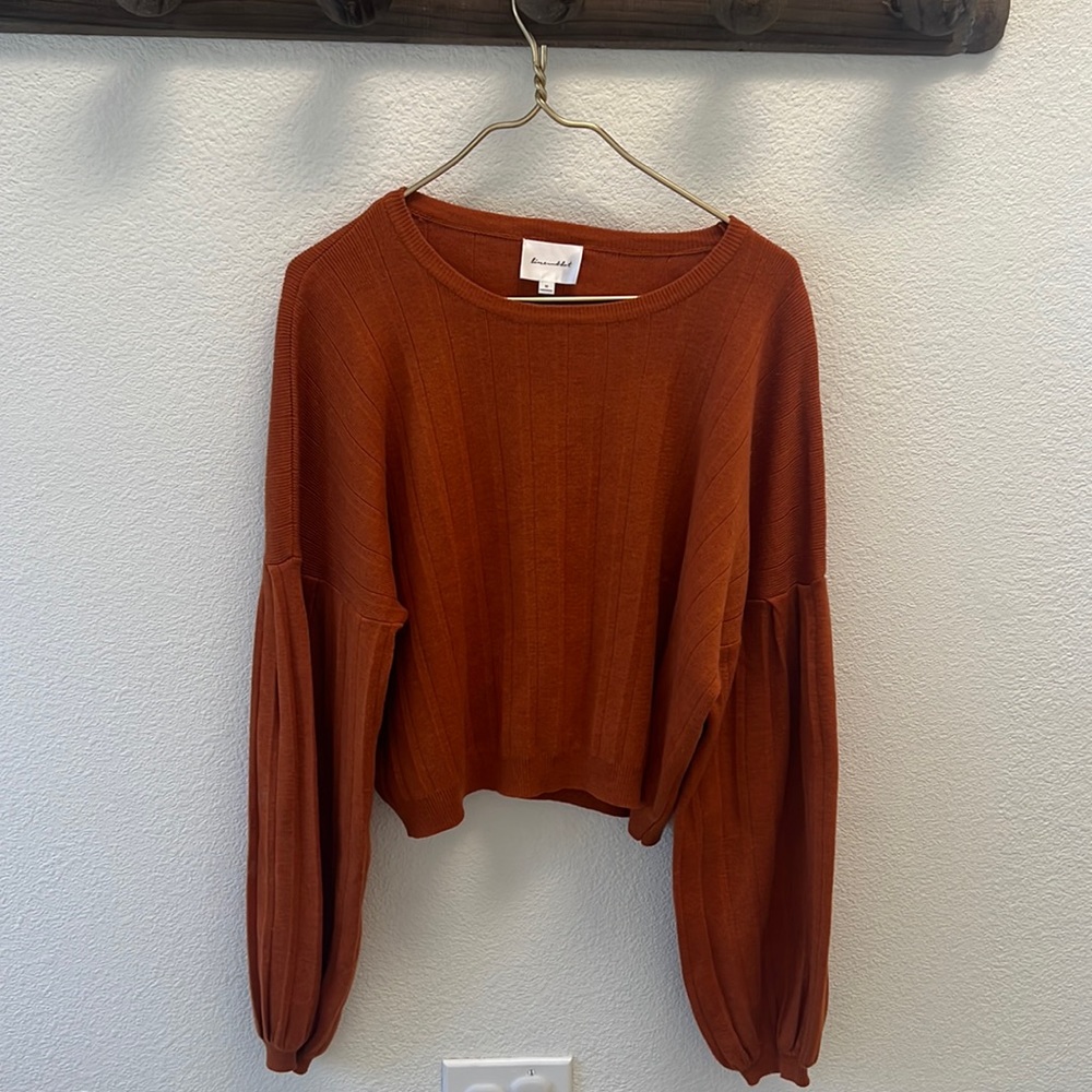 Anthropologie Line and Dot Sweater Size M